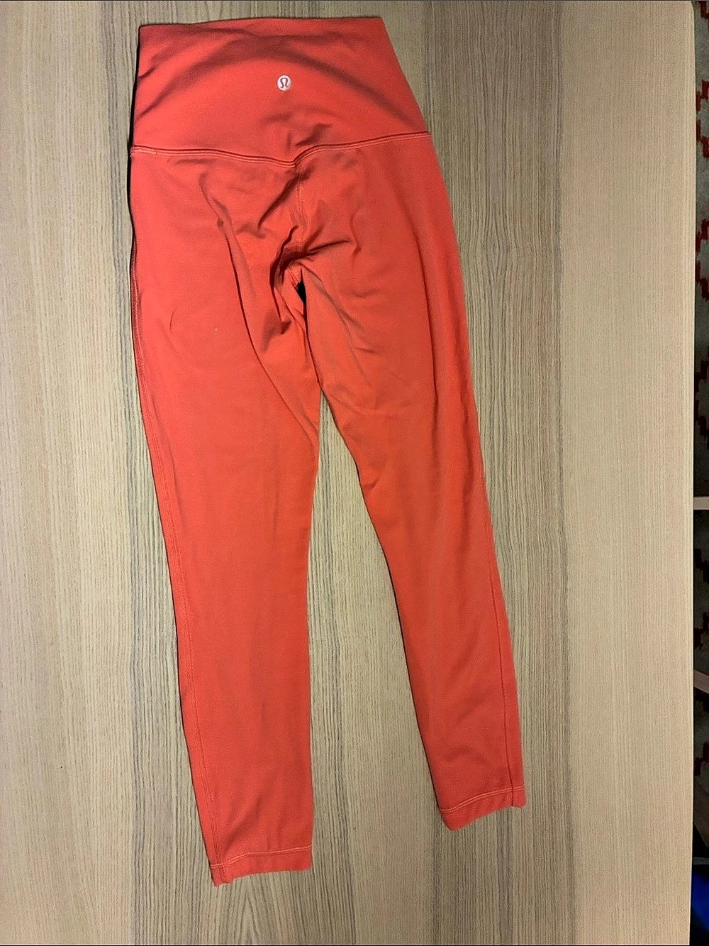 Lululemon Align Cross Waist High-Rise Crop Leggings Red